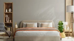 Slaapkamer met daglichtreflectie via slimme spiegels