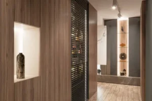 Smalle hal ingericht